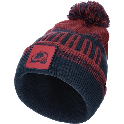 Fanatics COLORADO AVALANCHE THRIVE CUFFED POM BEANIE Tmavě modrá Červená