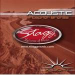 Stagg Струни за акустична китара 6 stagg - Модел ac-1048-ph
