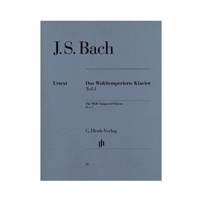 Dobře temperovaný klavír BWV 846-869 1. díl Johann Sebastian Bach