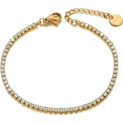 Victoria Filippi Stainless Steel ocelový se zirkony Juliana Gold chirurgická ocel NRB19108-2/2 Zlatá