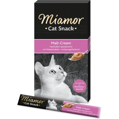 Miamor Cat Snack Malt-Cream 6 x 15 g – Zboží Mobilmania