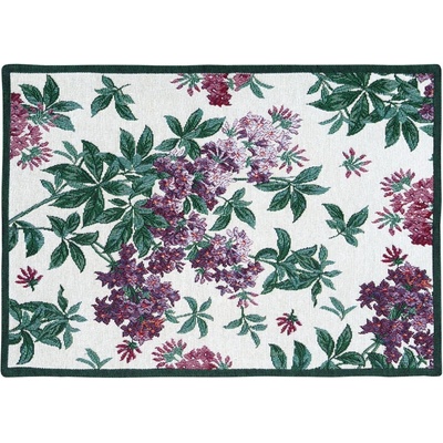 SCANquilt Prestieranie motiv listy a kvety 32x48cm