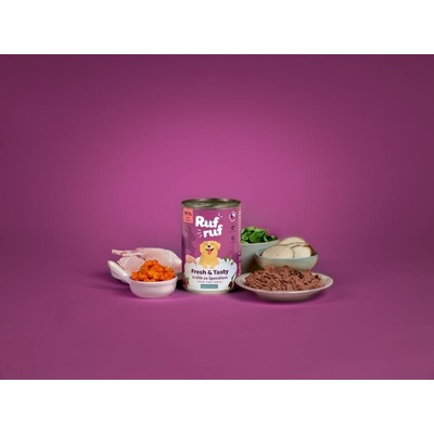 Rufruf Králík se špenátem 400 g