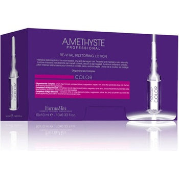 FarmaVita Възстановяващи ампули за боядисана коса FarmaVita Amethyste Re-Vital Restoring Lotion 10x10ml