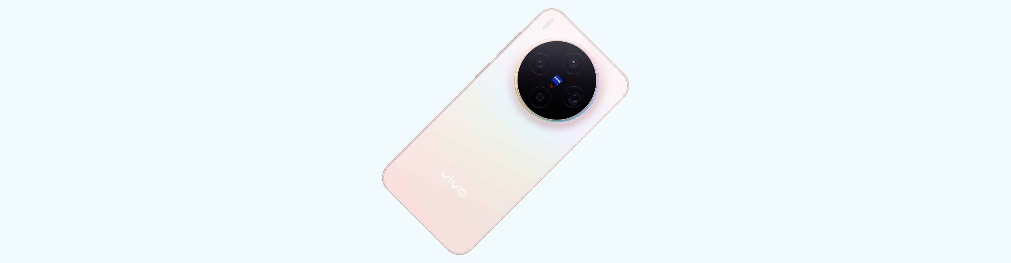 Vivo X300 rózsaszín házzal