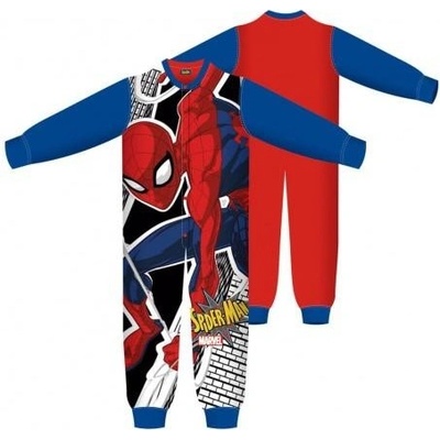 Flísový overal na spanie SPIDERMAN