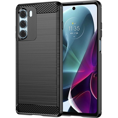 Techsuit Carbon silikonové Motorola Moto G200 5G / Edge S30 5G černé KF237208