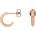Daniel Wellington Стоманени обеци Daniel Wellington DW00400146 Daniel Wellington | Rozov | ЖЕНИ | ЕДИН РАЗМЕР