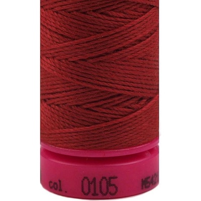 Polyesterové nitě Aspo 30 / riflové návin 30 m, střední, 105 Chili Pepper