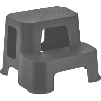 HORECANO KIDS-Табуретка-стълба 39, 5x38, 4x28, 3cm АНТРАЦИТ (6108-A) (014866)