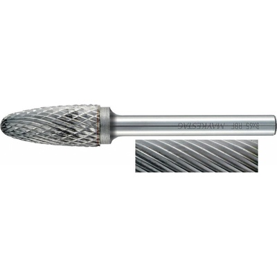 6x43mm RBF, typ ostří 3, SK technická fréza, průměr upínací stopky 3 mm
