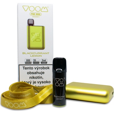 Voom POD Mod Kit 500 mAh Čierna ríbezľa Zeleno zlatá 1 ks
