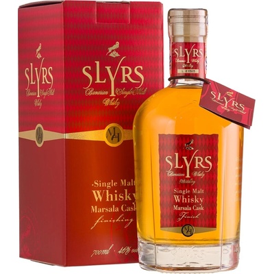 Slyrs Single Malt Whisky Marsala Cask Finish 46% 0,7 l (kartón)