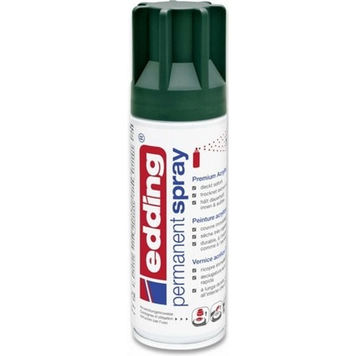 EDDING Akrylový sprej, 200ml, "5200", matná tmavozelená