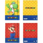 Panini Папка с ластик Panini Super Mario - Red & Blue, Асортимент (73192)