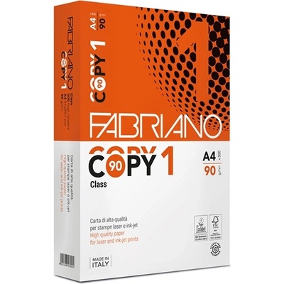 Fabriano Копирна хартия Copy 1, A4, 90 g/m2, 500 листа (O1505100367)
