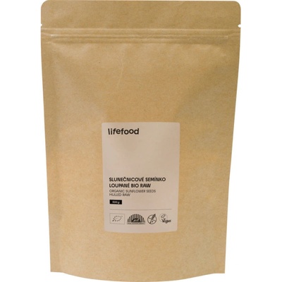 LIFEFOOD Semienka slnečnicové RAW BIO 500 g