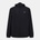 Lyle and Scott Men's Zip Through Cotton Wind Resistant Long Sleeve Hooded Rain Anorak - Jet Black Z865