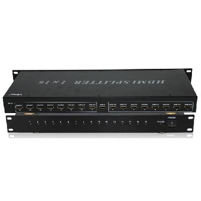 Сплитер VCom - DD4116, HDMI/Multiplier 1x16, черен (DD4116)