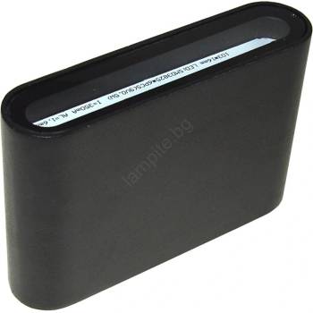 BOWI Външна led лампа за стена flow led/3w/230v ip54 черна (bw0015)