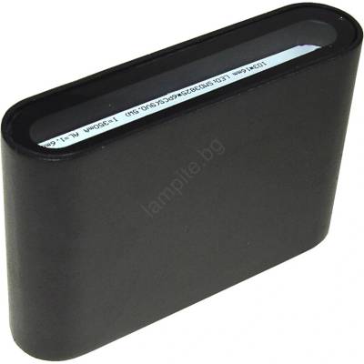 BOWI Външна led лампа за стена flow led/3w/230v ip54 черна (bw0015)