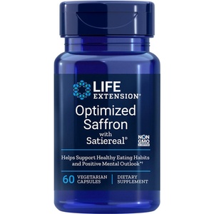 Life Extension Optimized Saffron with Satiereal®/ Шафран х 60 капсули (01432 LE)