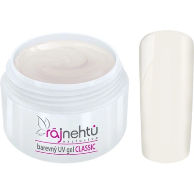 Ráj nehtů Barevný UV gel Classic Coconut Milk 5 ml