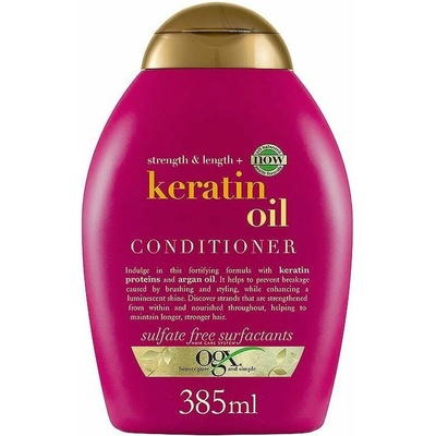 OGX Kondicionér proti lámaniu vlasov keratínový olej 385 ml