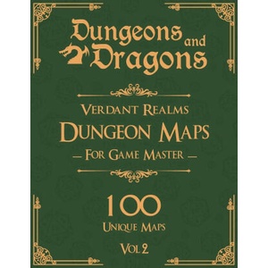 Dungeons and Dragons Verdant Realms Dungeon Maps for Game Masters Vol 2 (2024)