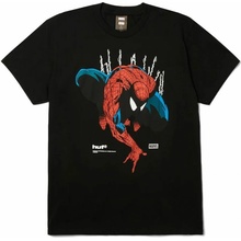 HUF triko x Spider-Man Perceptions S/S černá
