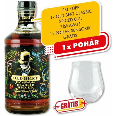 Old Bert Classic Spiced Recipe No. 120 40% 0,7 l (kartón)