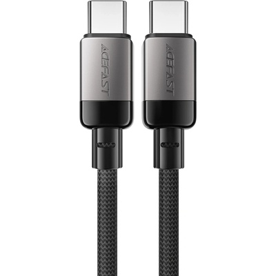 ACEFAST USB кабел Acefast USB-C to USB-C Cable 60W Nylon Braided 1.20m - C9-03 - Black (ACEFAST-C9-03-BK)