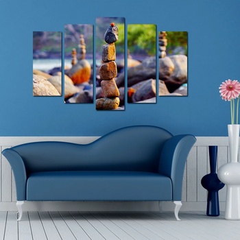 Art gift Декоративен панел за стена Дзен камъни