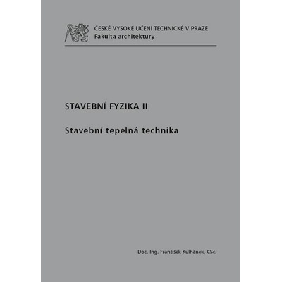 Stavební fyzika II - František Kulhánek