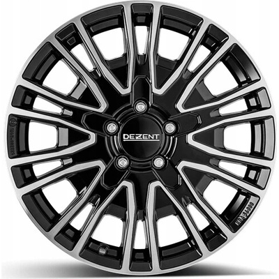 DEZENT KE 7x17 5x160 ET55 black polished
