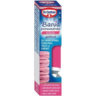 Dr. Oetker Farba gélová potravinárska ružová 10 g