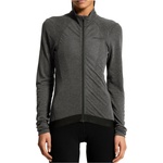 Craft Дамска фланелка с дълъг ръкав за колоездене Craft Women's Bike Subz Wool L/S Jersey Cycling jersey - Black / Melange - размер XS (156-3111-0111)