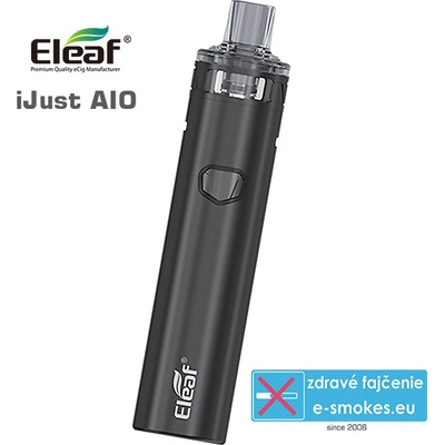 iSmoka Eleaf iJust AIO elektronická cigareta 1500 mAh Black 1ks