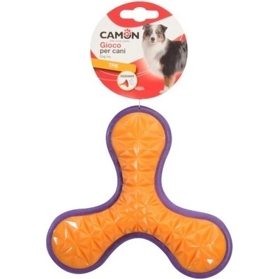 Camon Играчка за куче tpr бумеранг с пищялка 16, 5см (ad0508)
