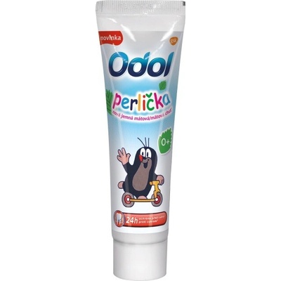 Odol Perlička Krtko mätová chuť 0-2 rokov detská zubná pasta 50 ml