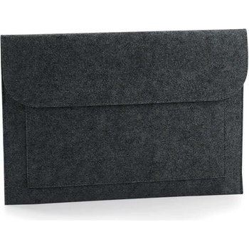 BagBase Plstený obal BG726 Charcoal Melange 41,5 x 28 cm