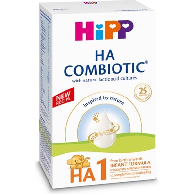 HiPP HA Combiotic 1 - хипоалергенно мляко за кърмачета - 350 гр