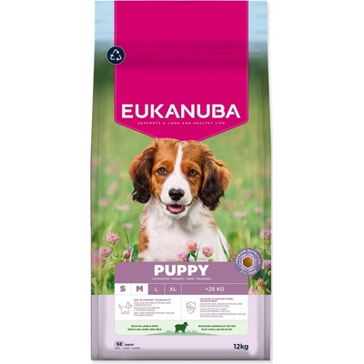 Eukanuba Puppy Small Medium Breeds Lamb Rice 12 kg
