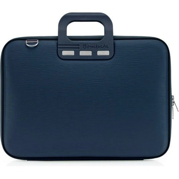 Bombata Чанта за лаптоп Bombata Wave E00863-11, до 16" (40.64cm), 3 отделения за документи, тъмносиня (E00863-11)
