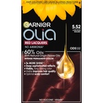 GARNIER olia Боя за коса без амоняк, Nr. 5.52 Luscious Malbec, 1 бр (10476076)