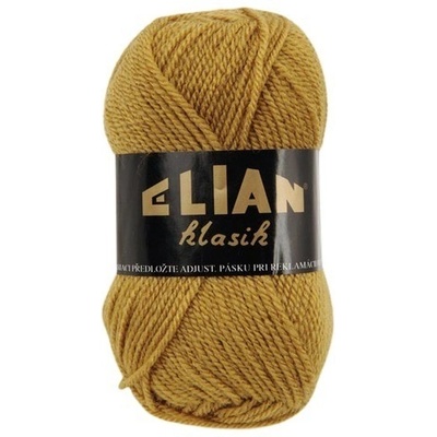 VSV Pletací příze Elian Klasik 3387 - hnědá