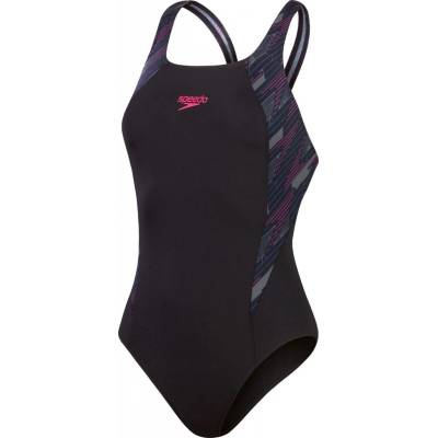 Speedo Jednodielne plavky Hyperboom Splice Muscleback She