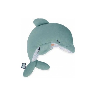 Kaloo Petit Calme delfín s levanduľovým vankúšom pre lepší spánok 15 cm
