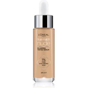 L'Oréal True Match Nude Plumping Tinted Serum серум да уеднакви цвета на кожата цвят 2-3 Light 30ml