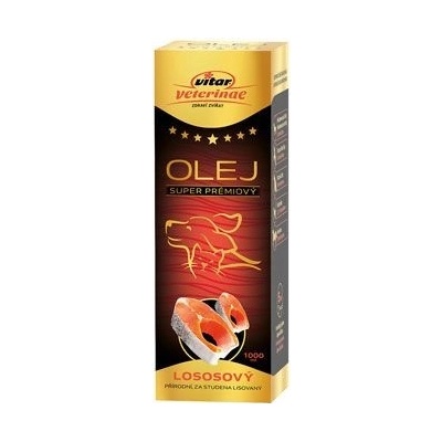 Vitar Veterinae Lososový olej 1000 ml 5x